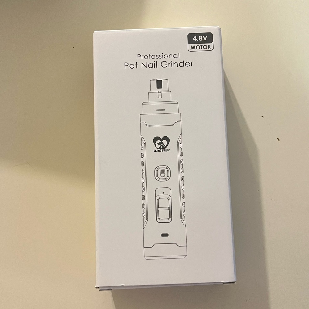 Professional Pet Nail Grinder - White
